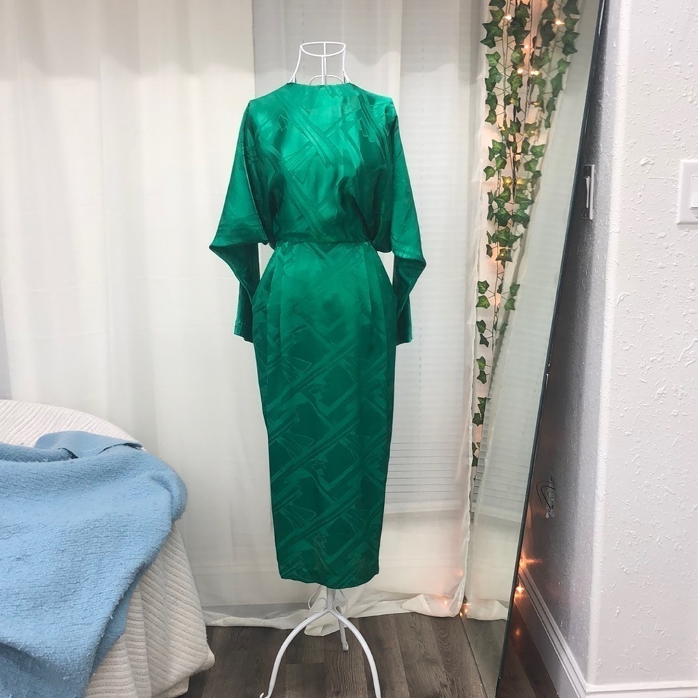 Vintage green dress